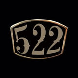 522 3-Number Ring - Ring - Big Joes Biker Rings