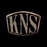 KNS 3-Letter Ring - Ring - Big Joes Biker Rings