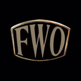 FWO 3-Letter Ring - Ring - Big Joes Biker Rings