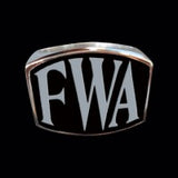 FWA 3-Letter Ring - Ring - Big Joes Biker Rings