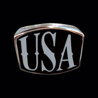 USA 3-Letter Ring - Ring - Big Joes Biker Rings
