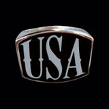 USA 3-Letter Ring - Ring - Big Joes Biker Rings