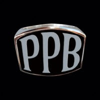 PPB 3-Letter Ring - Ring - Big Joes Biker Rings