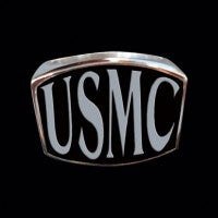USMC 4-Letter Ring - Ring - Big Joes Biker Rings