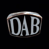 DAB 3-Letter Ring - Ring - Big Joes Biker Rings