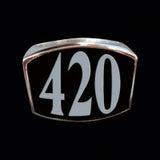 420 3-Number Ring - Ring - Big Joes Biker Rings