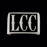 LCC 3-Letter Ring - Ring - Big Joes Biker Rings