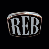 REB 3-Letter Ring - Ring - Big Joes Biker Rings