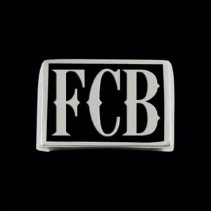 FCB 3-Letter Ring - Ring - Big Joes Biker Rings
