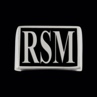 RSM 3-Letter Ring - Ring - Big Joes Biker Rings
