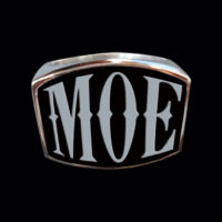 MOE 3-Letter Ring - Ring - Big Joes Biker Rings