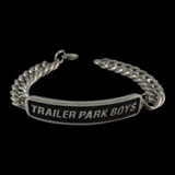Trailer Park Boys Logo Stainless Steel Bracelet - Bracelet - Big Joes Biker Rings