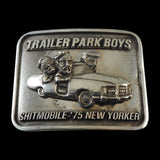 Sh*tmobile Trailer Park Boys Pewter Belt Buckle - Belt Buckle - Big Joes Biker Rings